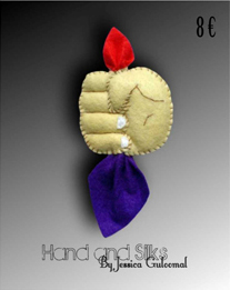 Broche Hand and Silks