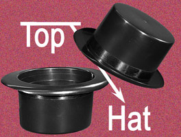Sombrero Copa - Plástico