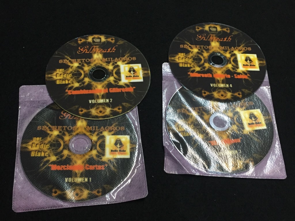 GILBREATH - Secretos y Milagros - Volúmenes 1,2,3 y 4 - Bodie Blake (4 DVDs)