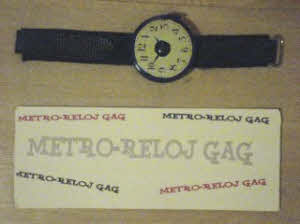 metro reloj gag - Jarri Marquerie